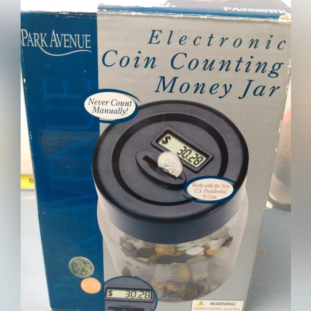 Digital coding counting money jar - Picture 2 of 5